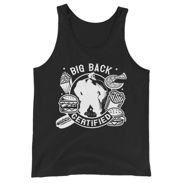 "Big Back Certified offers a range of premium apparel designed for bold eaters and food lovers who live unapologetically. Featuring snack-inspired designs, these T-shirts, hoodies, and tank tops are crafted with ultra-soft materials for all-day comfort and durability. Perfect for foodies, gym-goers, and anyone embracing the feast lifestyle, every purchase helps fund school lunch programs in communities across the USA. Elevate your wardrobe, rep your love for epic eating, and give back with every piece of Big Back Certified gear."