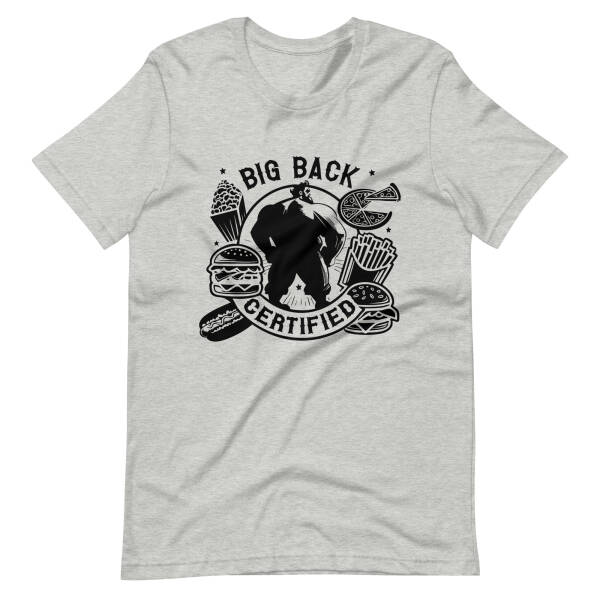 "Big Back Certified offers a range of premium apparel designed for bold eaters and food lovers who live unapologetically. Featuring snack-inspired designs, these T-shirts, hoodies, and tank tops are crafted with ultra-soft materials for all-day comfort and durability. Perfect for foodies, gym-goers, and anyone embracing the feast lifestyle, every purchase helps fund school lunch programs in communities across the USA. Elevate your wardrobe, rep your love for epic eating, and give back with every piece of Big Back Certified gear."