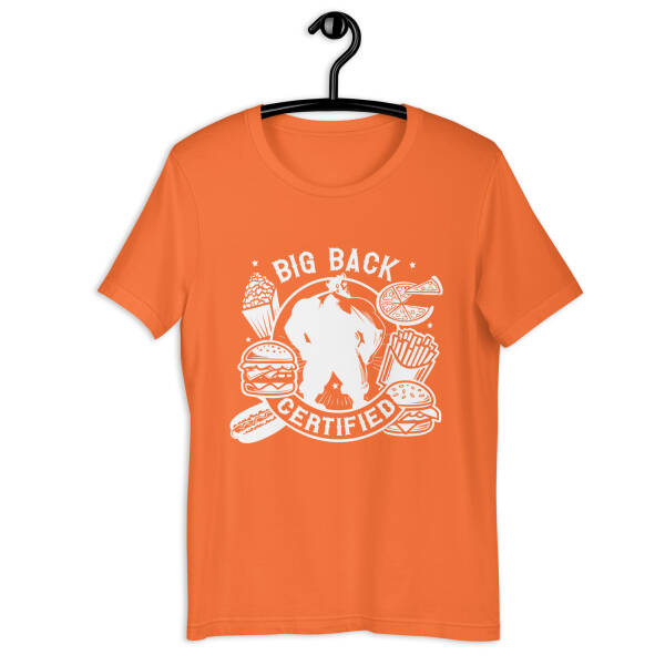 "Big Back Certified offers a range of premium apparel designed for bold eaters and food lovers who live unapologetically. Featuring snack-inspired designs, these T-shirts, hoodies, and tank tops are crafted with ultra-soft materials for all-day comfort and durability. Perfect for foodies, gym-goers, and anyone embracing the feast lifestyle, every purchase helps fund school lunch programs in communities across the USA. Elevate your wardrobe, rep your love for epic eating, and give back with every piece of Big Back Certified gear."