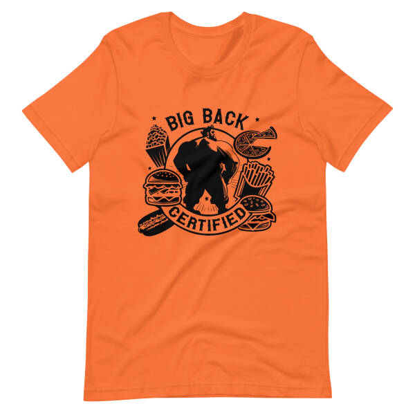 "Big Back Certified offers a range of premium apparel designed for bold eaters and food lovers who live unapologetically. Featuring snack-inspired designs, these T-shirts, hoodies, and tank tops are crafted with ultra-soft materials for all-day comfort and durability. Perfect for foodies, gym-goers, and anyone embracing the feast lifestyle, every purchase helps fund school lunch programs in communities across the USA. Elevate your wardrobe, rep your love for epic eating, and give back with every piece of Big Back Certified gear."