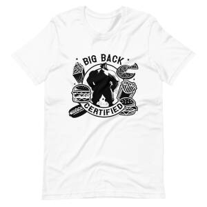 Big Back Challenge: Snack, Feast, Repeat T-Shirt - Bold Style for Bold Eaters