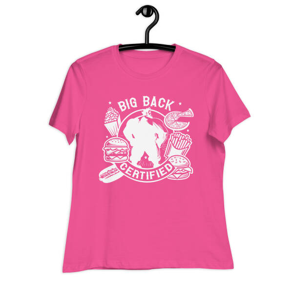 Big Back Certified Women’s Tee - Snack Hard, Slay Harder - Image 7