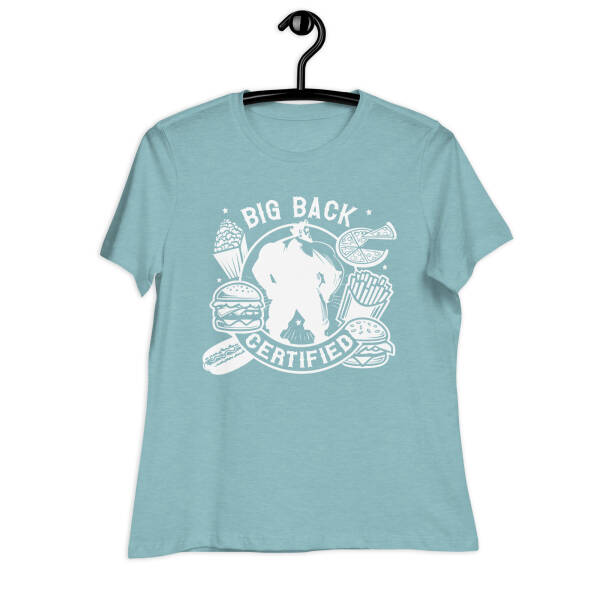 Big Back Certified Women’s Tee - Snack Hard, Slay Harder - Image 11