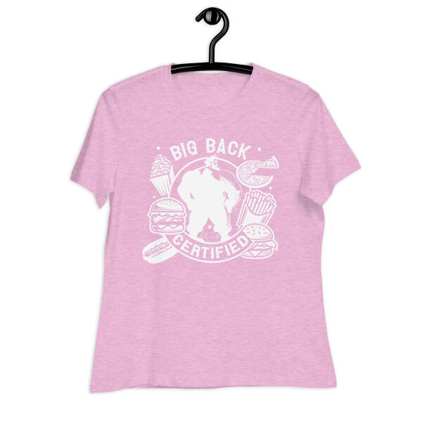 Big Back Certified Women’s Tee - Snack Hard, Slay Harder - Image 13