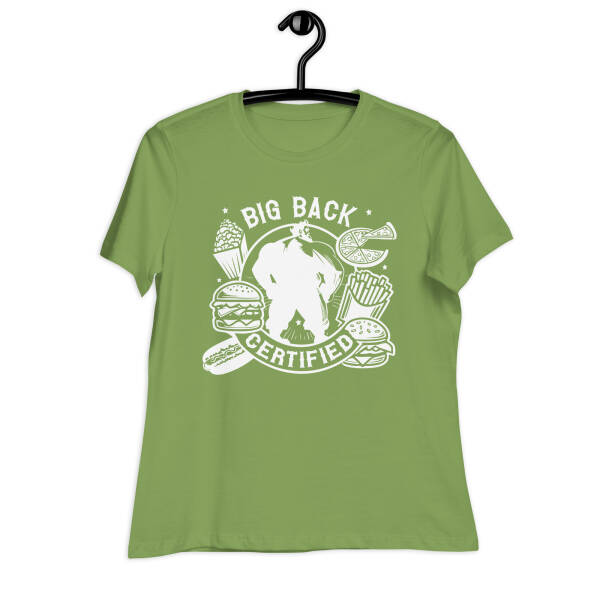 Big Back Certified Women’s Tee - Snack Hard, Slay Harder - Image 9