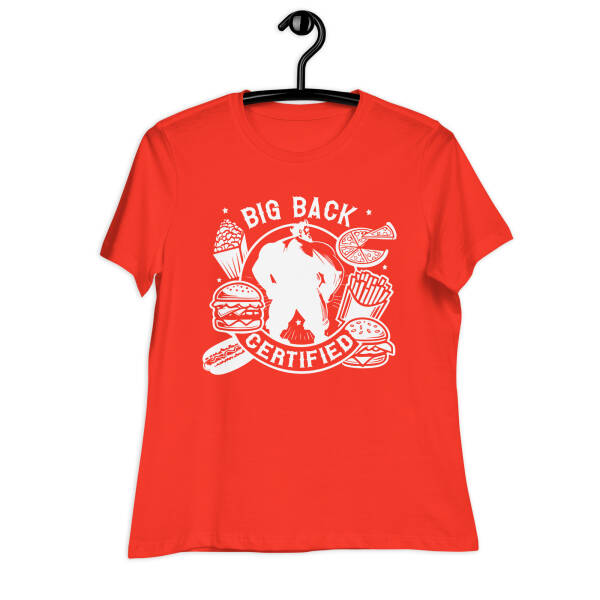 Big Back Certified Women’s Tee - Snack Hard, Slay Harder - Image 4