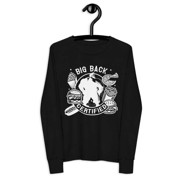 Big Back Certified Youth Long Sleeve Tee - Comfort Meets Bold Style - Image 2